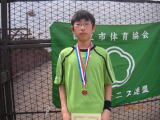 平成24年度 春季大会 男子中学生シングルス