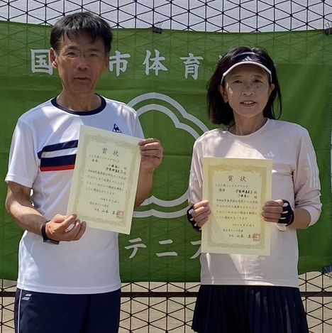 令和6年度 春季大会 120歳ミックスダブルス