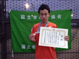 平成25年度 秋季大会 男子中学生シングルス
