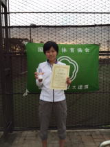 平成27年度 春季大会 女子中学生シングルス