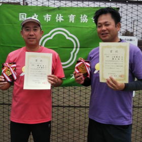 令和元年度 秋季大会 男子ベテランダブルスA