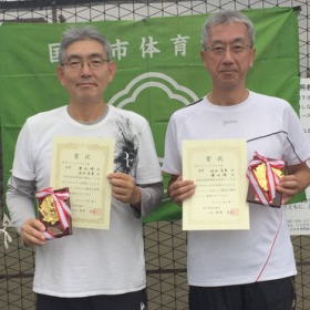 令和元年度 秋季大会 男子ベテランダブルスB