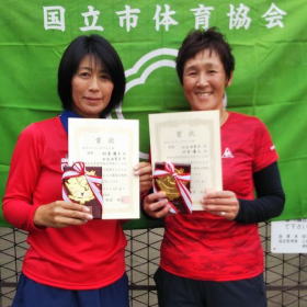 令和元年度 秋季大会 女子ベテランダブルスB