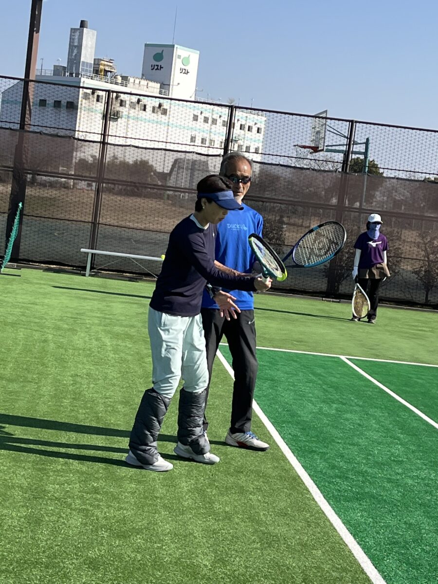 国立市シニアテニスレッスン&親睦試合